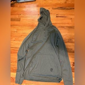 Born Primitive heritage henley hoodie large